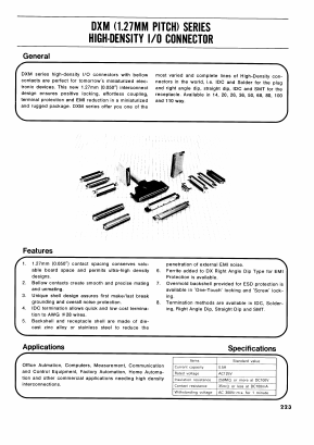 DX30M-20-CV Datasheet PDF HIROSE ELECTRIC