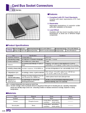 IC9 Datasheet PDF HIROSE ELECTRIC