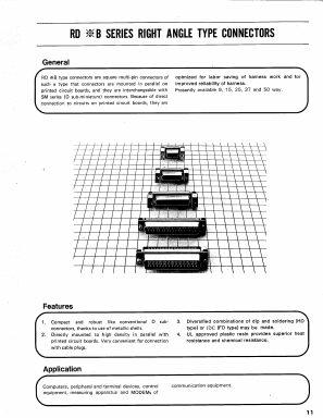 RDAB-15P-LN Datasheet PDF HIROSE ELECTRIC