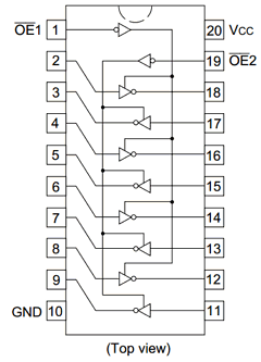 HD74ACT240 Datasheet PDF Hitachi -> Renesas Electronics