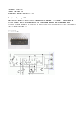 DNA1002D Datasheet PDF Hitachi -> Renesas Electronics
