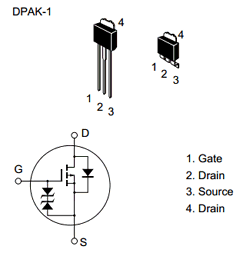 2SJ319S Datasheet PDF Hitachi -> Renesas Electronics