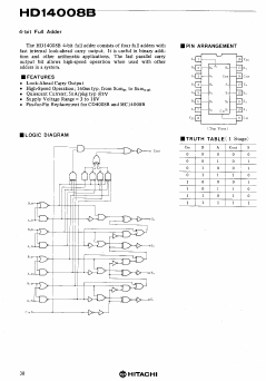 D14008 Datasheet PDF Hitachi -> Renesas Electronics
