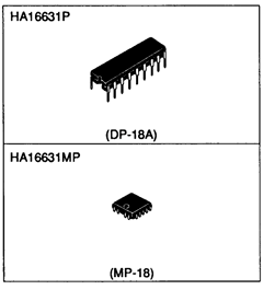 HA16631P Datasheet PDF Hitachi -> Renesas Electronics