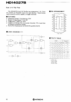 HD14027 Datasheet PDF Hitachi -> Renesas Electronics