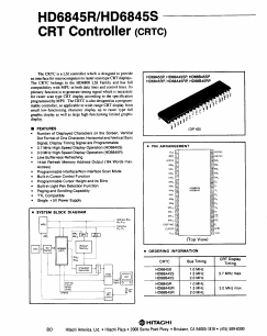 HD68B45S Datasheet PDF Hitachi -> Renesas Electronics