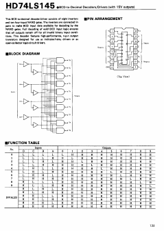 74LS145 Datasheet PDF Hitachi -> Renesas Electronics