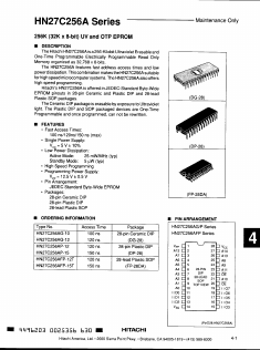 HN27C256AP-15_ Datasheet PDF Hitachi -> Renesas Electronics