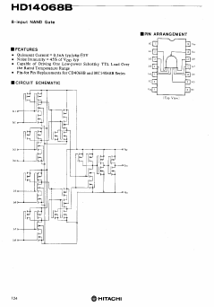 HD14068 Datasheet PDF Hitachi -> Renesas Electronics