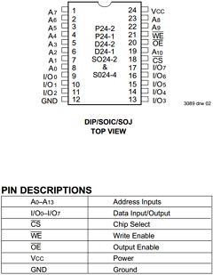 IDT6116LA55SOB Datasheet PDF Integrated Device Technology