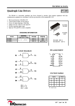 IN1488DT Datasheet PDF IK Semicon Co., Ltd