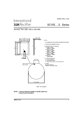 SC105H045A5B Datasheet PDF International Rectifier