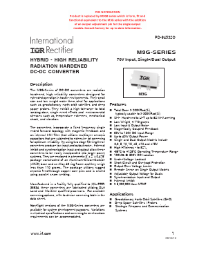 M3G7005D Datasheet PDF International Rectifier