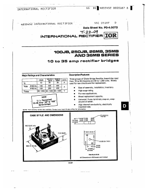250JB10L_ Datasheet PDF International Rectifier