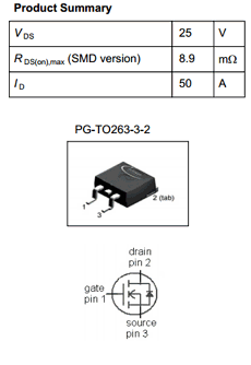 IPB09N03LA Datasheet PDF Infineon Technologies