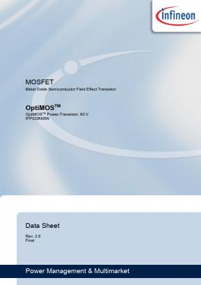 IPP029N06N Datasheet PDF Infineon Technologies