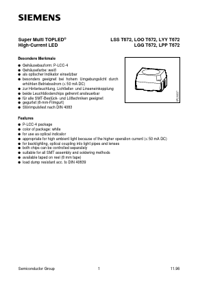 Q62703-Q2885 Datasheet PDF Infineon Technologies