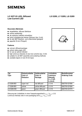 Q62703-Q1568 Datasheet PDF Infineon Technologies
