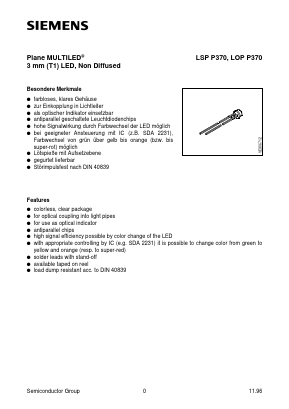 Q62703-Q2674 Datasheet PDF Infineon Technologies