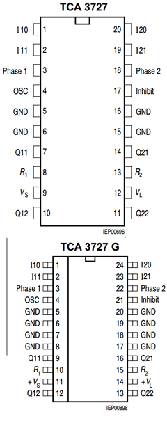 TCA3727G Datasheet PDF Infineon Technologies