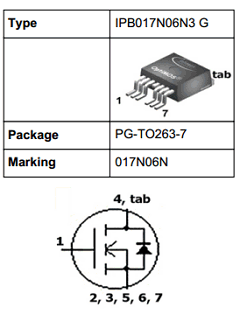 017N06N Datasheet PDF Infineon Technologies