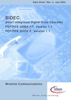 PEB20954 Datasheet PDF Infineon Technologies