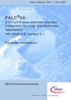 PEF2256 Datasheet PDF Infineon Technologies