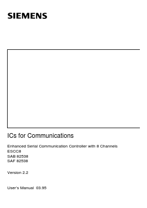 SAF82538H-10 Datasheet PDF Infineon Technologies