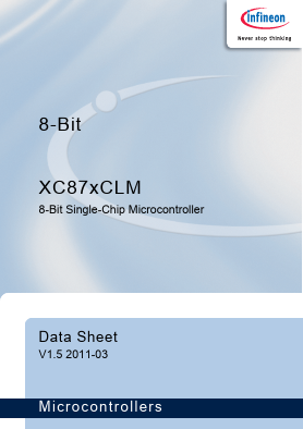 SAK-XC874-13FVA Datasheet PDF Infineon Technologies