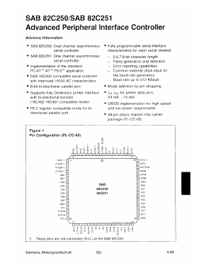 SAB82C251-N Datasheet PDF Infineon Technologies