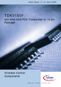 TDK5100F Datasheet PDF Infineon Technologies