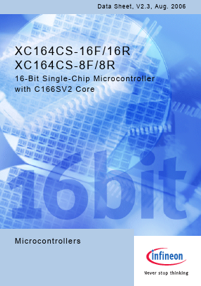 XC164CS-16F Datasheet PDF Infineon Technologies