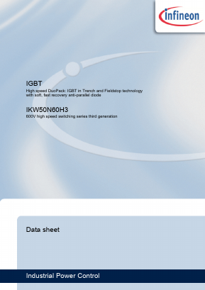IKW50N60H3 Datasheet PDF Infineon Technologies