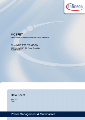 IPX60R160C6 Datasheet PDF Infineon Technologies
