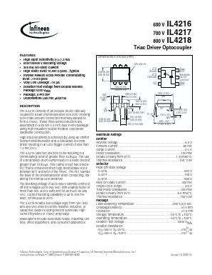 IL4217 Datasheet PDF Infineon Technologies