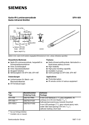 Q62702-P1002 Datasheet PDF Infineon Technologies
