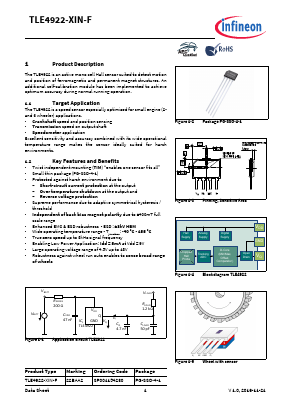 TLE4922-XIN-F Datasheet PDF Infineon Technologies