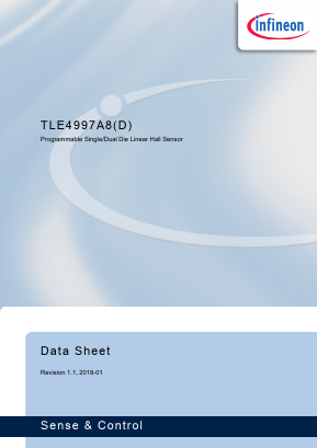 TLE4997A8D Datasheet PDF Infineon Technologies