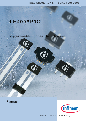 TLE4998P3C Datasheet PDF Infineon Technologies