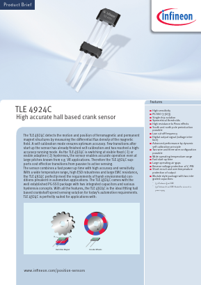TLE4924C Datasheet PDF Infineon Technologies