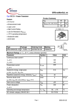 Q67060-S6138 Datasheet PDF Infineon Technologies