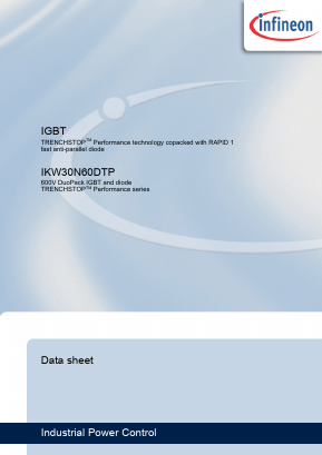 IKW30N60DTP Datasheet PDF Infineon Technologies