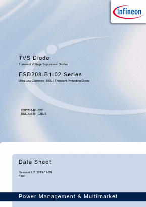 ESD208_B1 Datasheet PDF Infineon Technologies