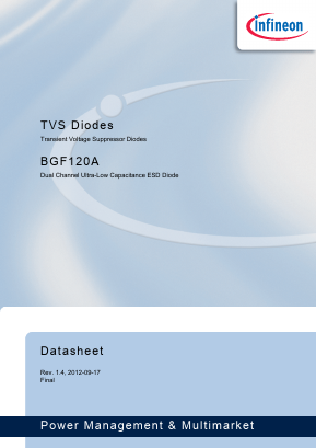 BGF120A Datasheet PDF Infineon Technologies