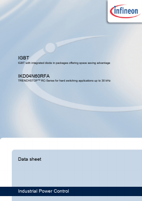 IKD04N60RFA Datasheet PDF Infineon Technologies