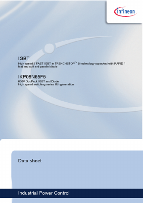IKP08N65F5 Datasheet PDF Infineon Technologies
