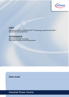 IKP08N65H5 Datasheet PDF Infineon Technologies
