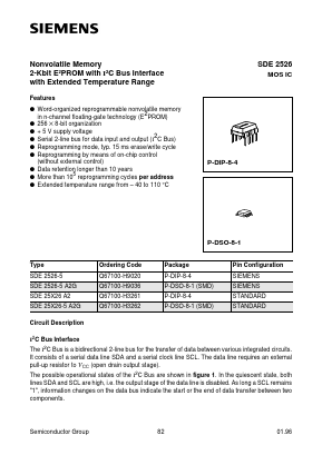 SDE2526-5 Datasheet PDF Infineon Technologies