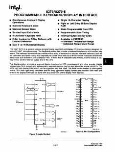 P8279-5 Datasheet PDF Intel