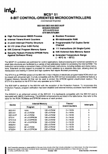 TN8751BH-1 Datasheet PDF Intel